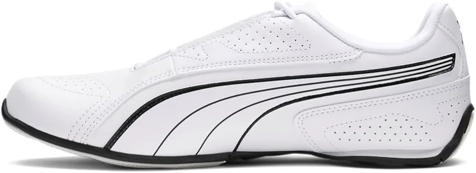 Мужские кроссовки PUMA Redon с шнуровкой на резинке, белый — фото 3
