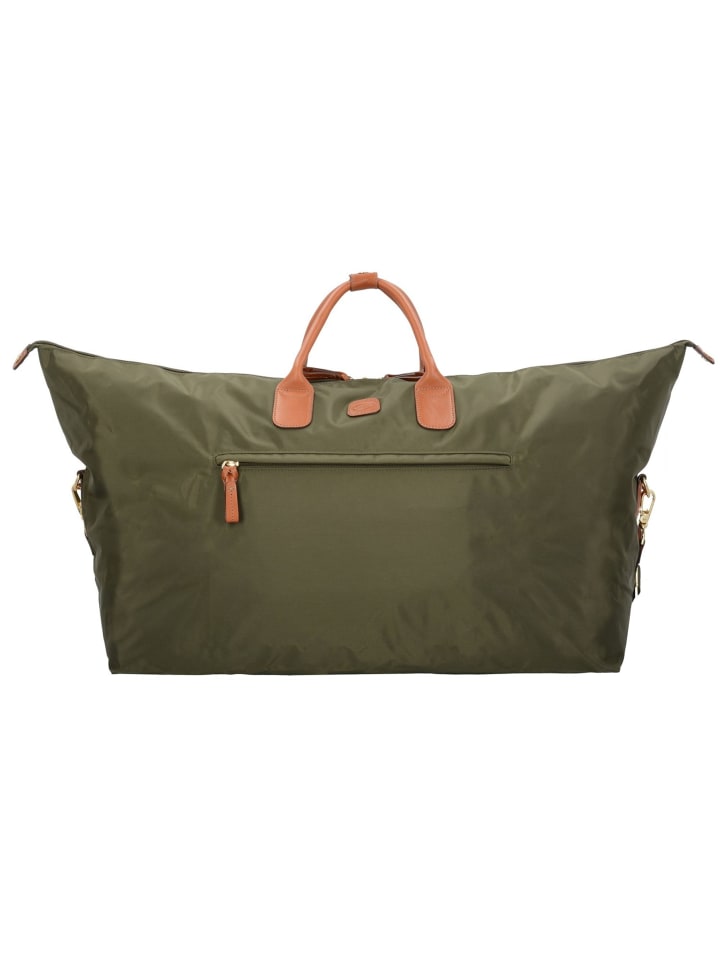 

Дорожная сумка X-Travel Weekender 50 см оливково-зеленого цвета BRIC`s