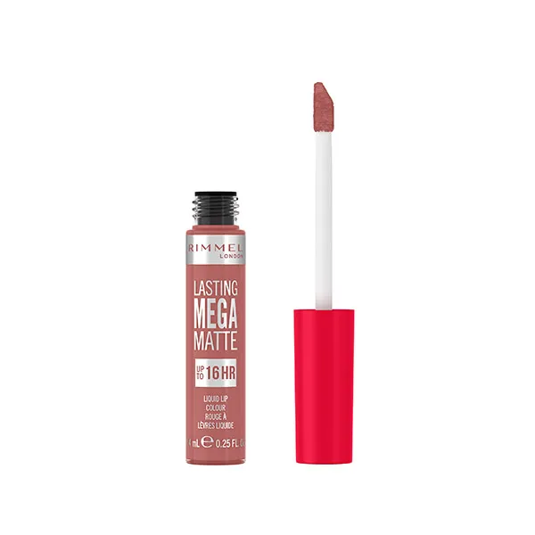 

Матовая помада Lasting Mega Matte Rimmel London, цвет strapless