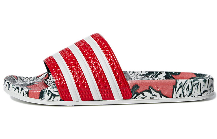 Шлепанцы и сланцы Adidas Originals Adilette Slides 'Scarlet' Women's