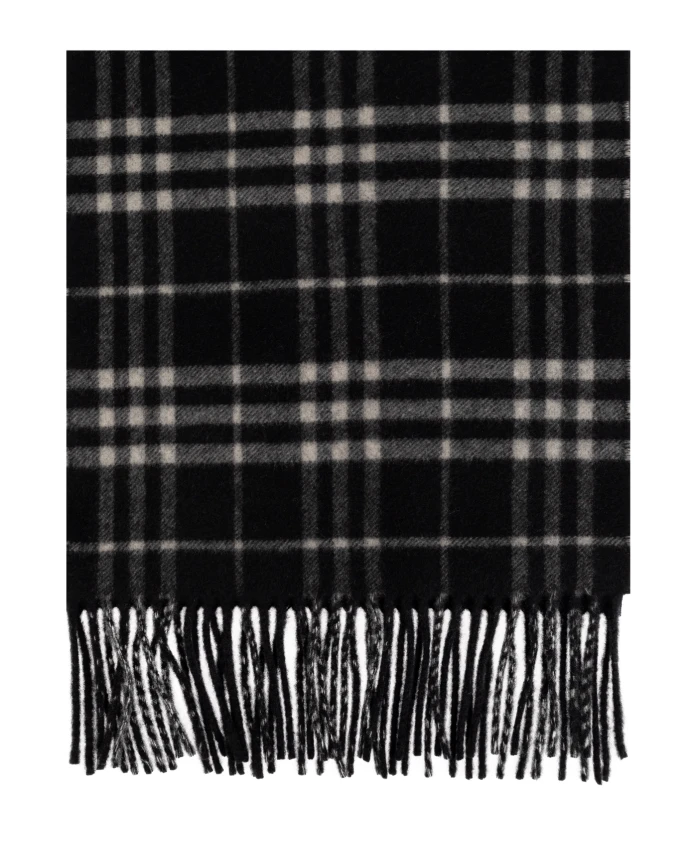 

Кашемировый шарф Burberry, черный