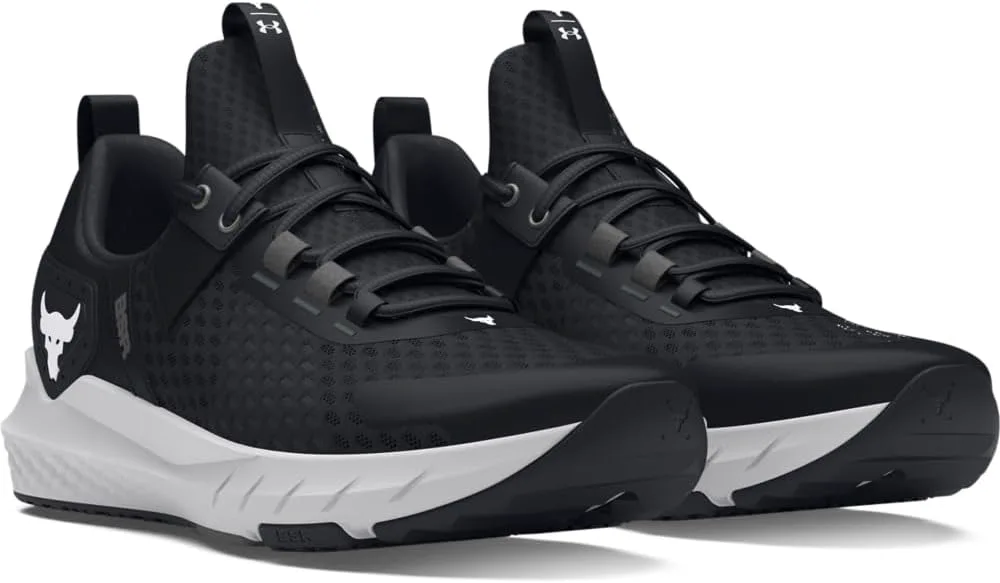 Кроссовки мужские Under Armour Project Rock Blood Sweat Respect 4, черно-белый — фото 4