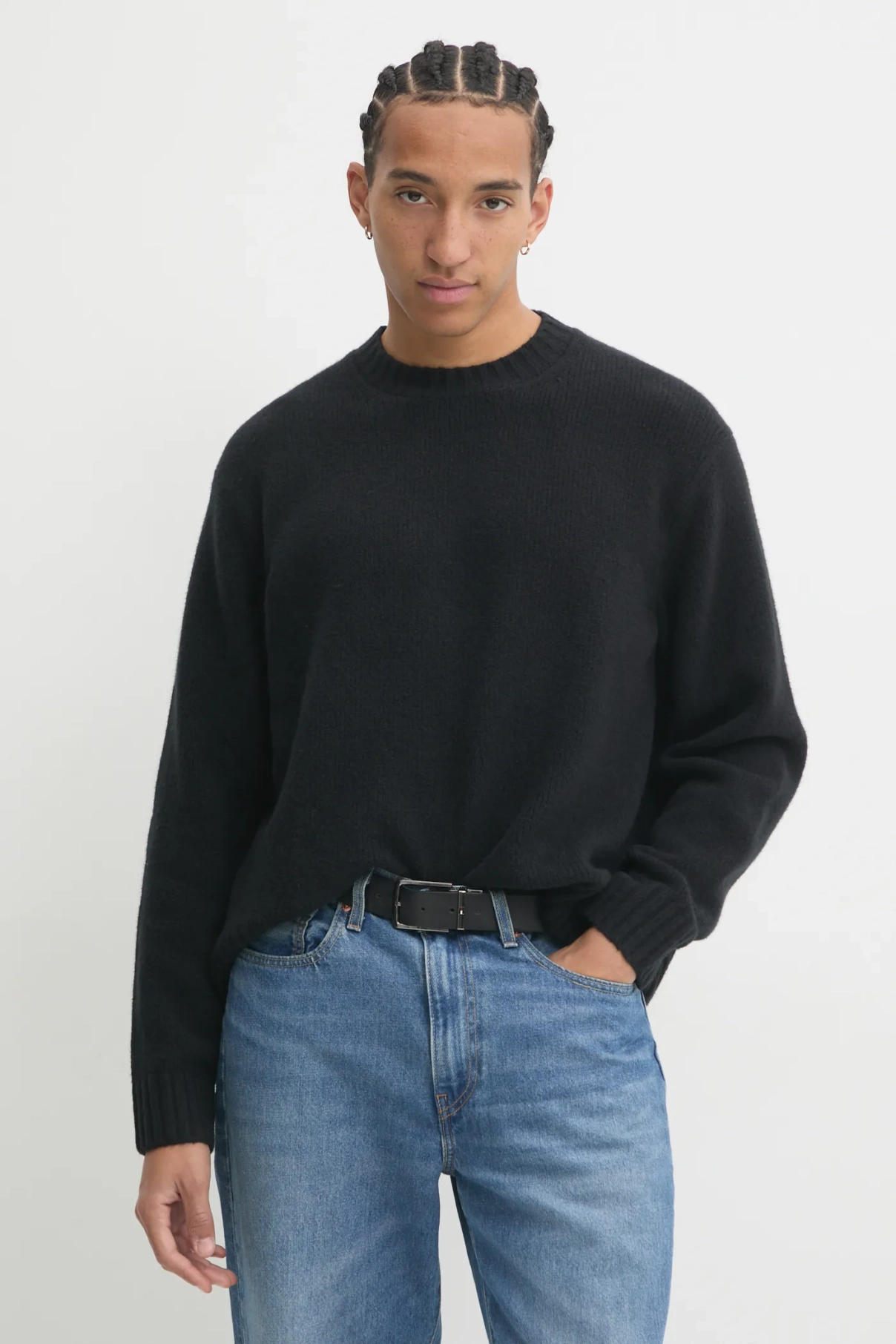 

Свитер Abercrombie & Fitch, черный