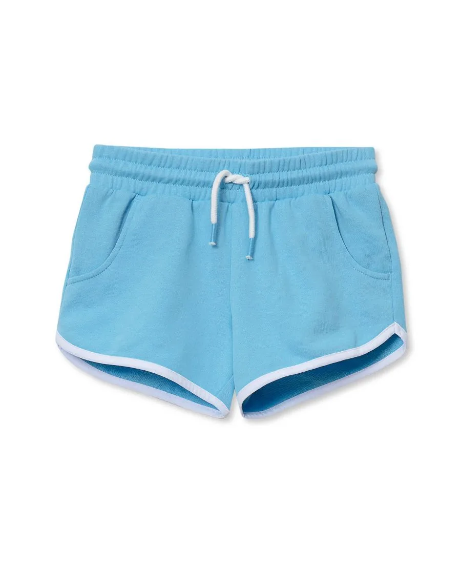 Шорты Big Girls Plus Camp Shorts Lands' End, baltic sea синий