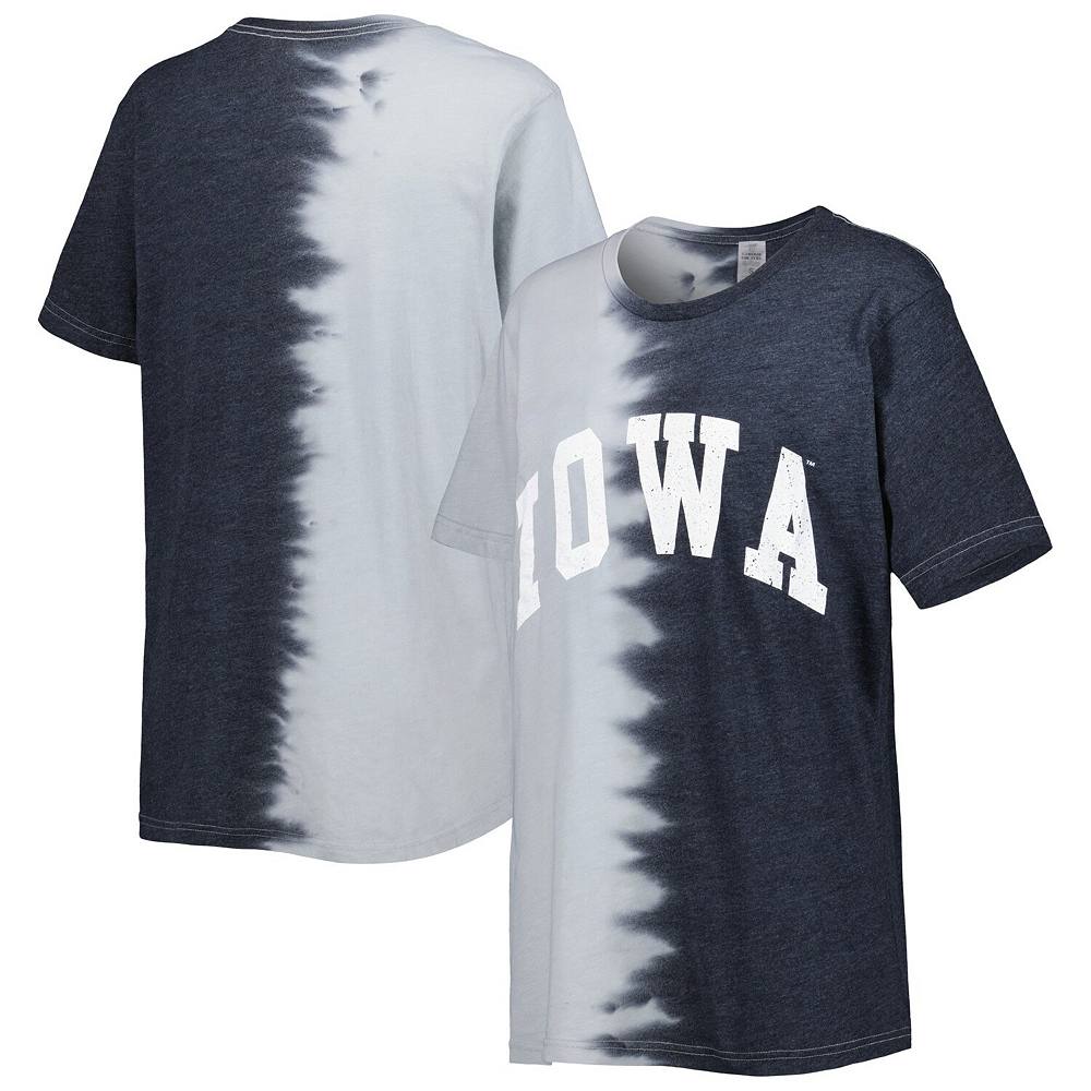 

Черная женская футболка Gameday Couture Iowa Hawkeyes Find Your Groove с раздельным краем, цвет Iwa Black