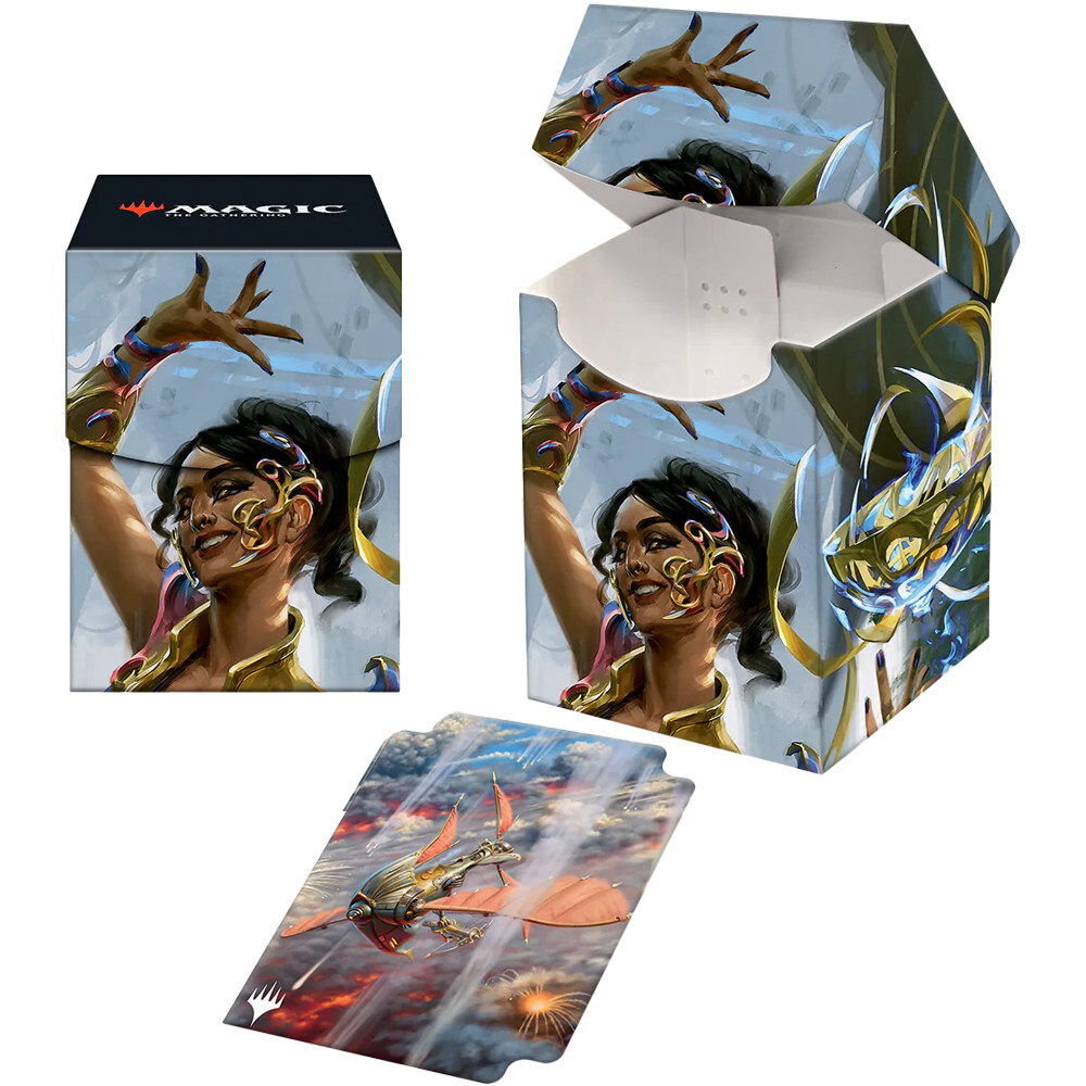 

Карточная игра Ultra Pro MtG Deck Box: The Brothers' War - Saheeli, Filigree Master