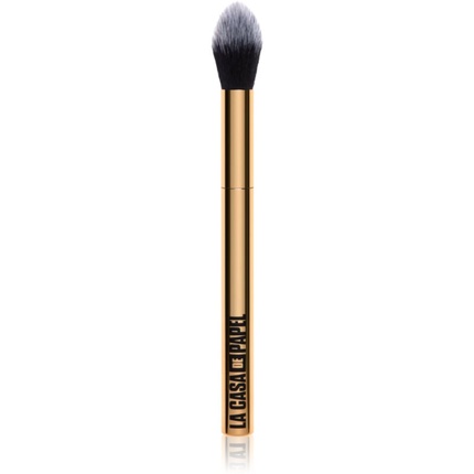

Кисть для макияжа Professional Makeup Gold Bar Brush - Oval Powder Brush, 1 pc