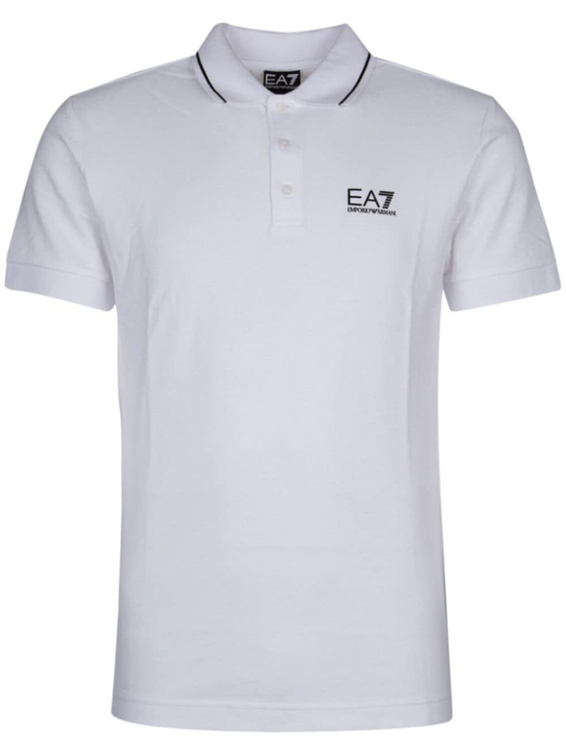

Ea7 Emporio Armani рубашка поло с логотипом, белый