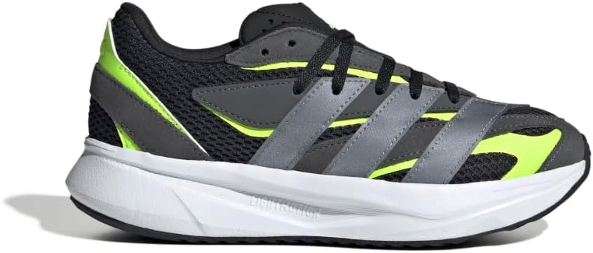 Кроссовки adidas для мальчиков Lightblaze на шнуровке, черный — фото 2