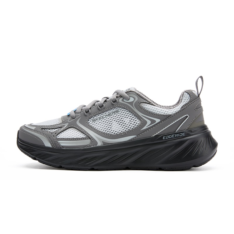 

СПОРТИВНЫЕ МУЖСКИЕ кроссовки с низким верхом, повседневные, темно-серые Skechers, Dark Gray