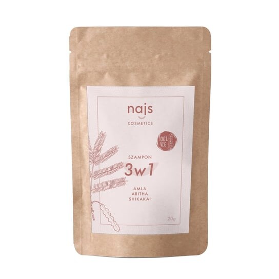 

Шампунь Najs 3в1 Амла Арита Шикакай 20г, Najs Cosmetics