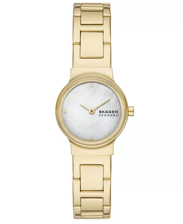 

Женские часы Freja Lille из нержавеющей стали, золото, 26 мм Skagen, gold