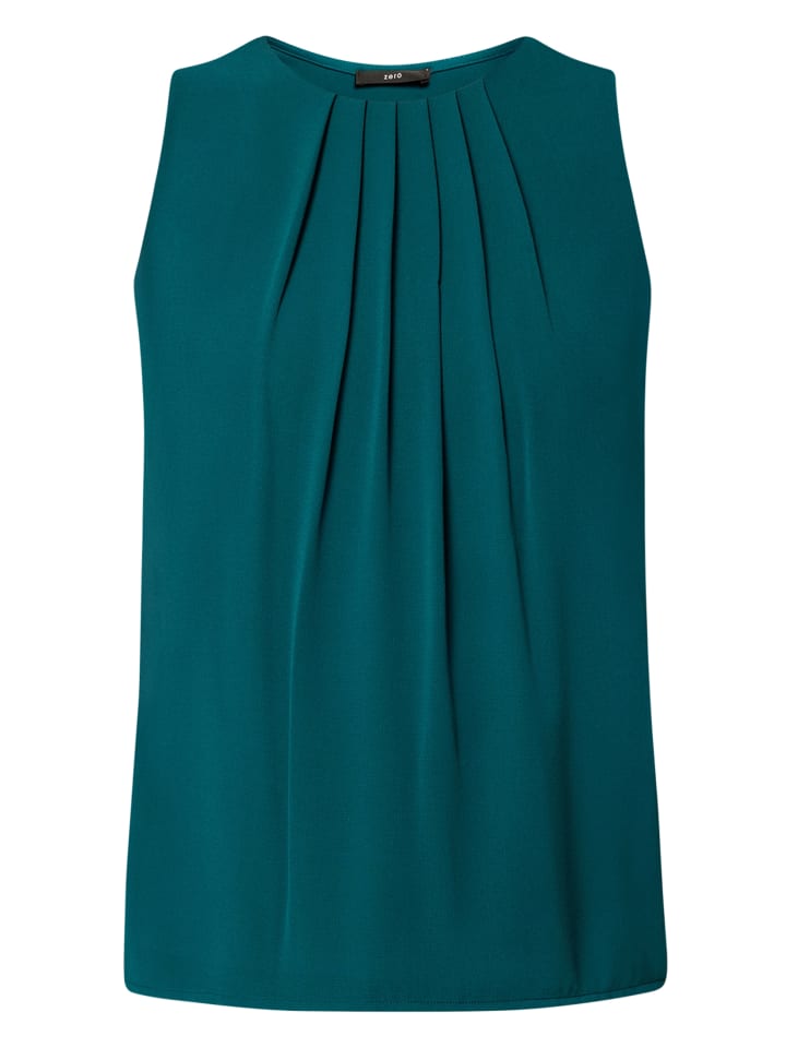 

Zero Блузка с круглым вырезом в цвете Reflecting Pond