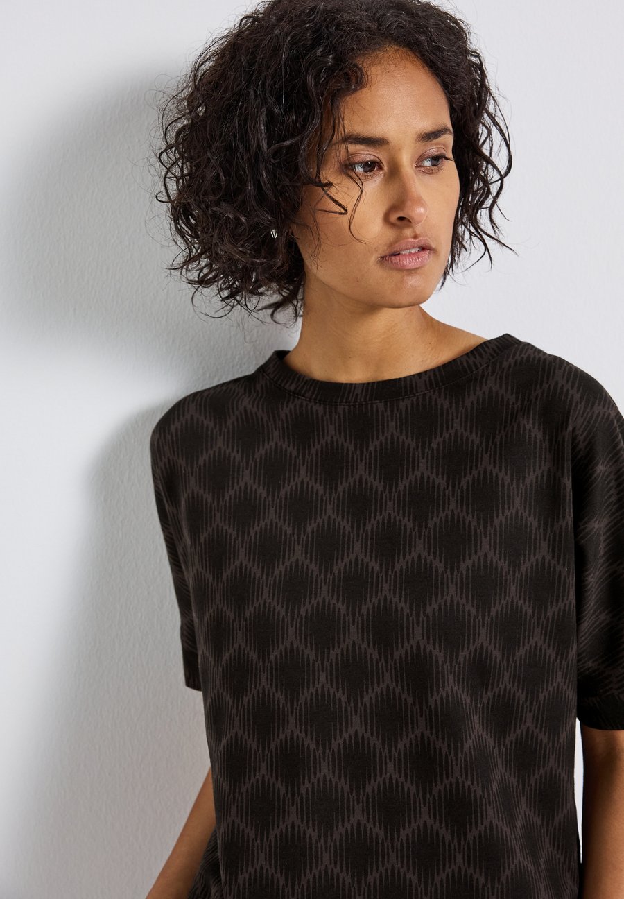 

Футболка Street One BATWING, Schwarz/Black, Черный, Футболка Street One BATWING, Schwarz/Black