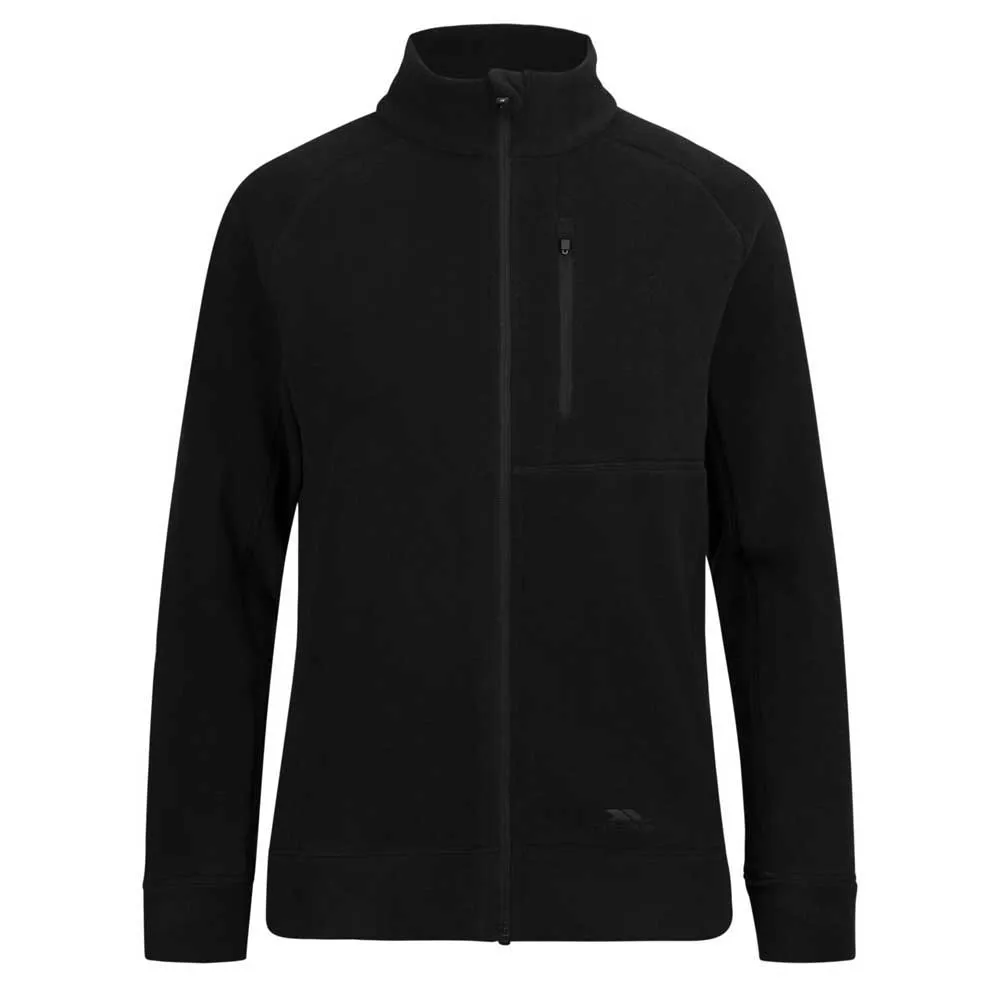 

Флис Trespass Script full zip, черный