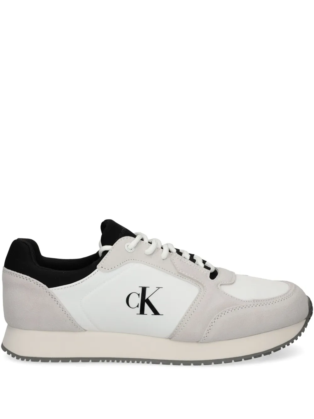 

Кроссовки со вставками Calvin Klein Jeans, белый