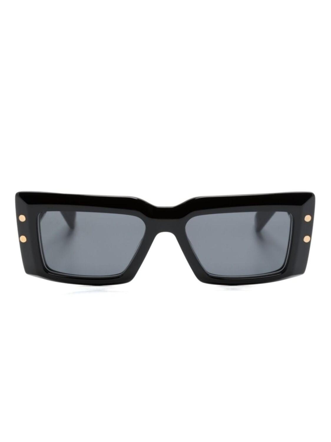 

Balmain Eyewear солнцезащитные очки Imperial в квадратной оправе, черный