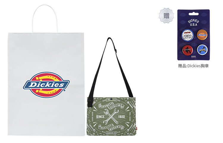 

Сумка через плечо унисекс Dickies, Green, Зеленый, Сумка через плечо унисекс Dickies, Green