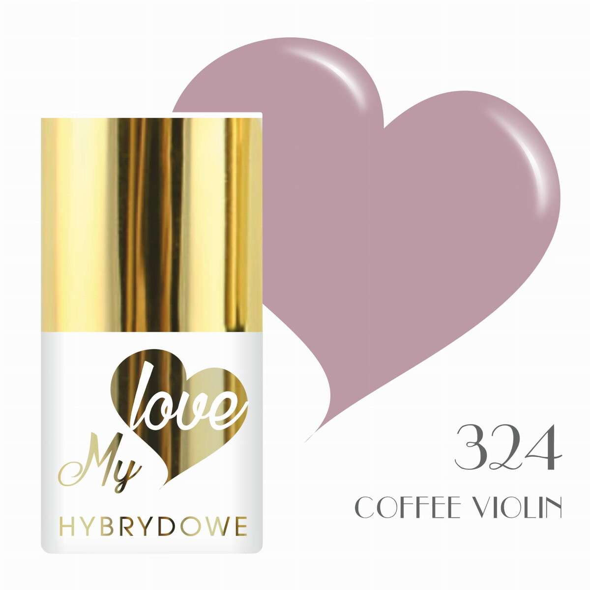 

Mylove UV/Led Hybrid Varnish 324 Coffe Violin Sunflower