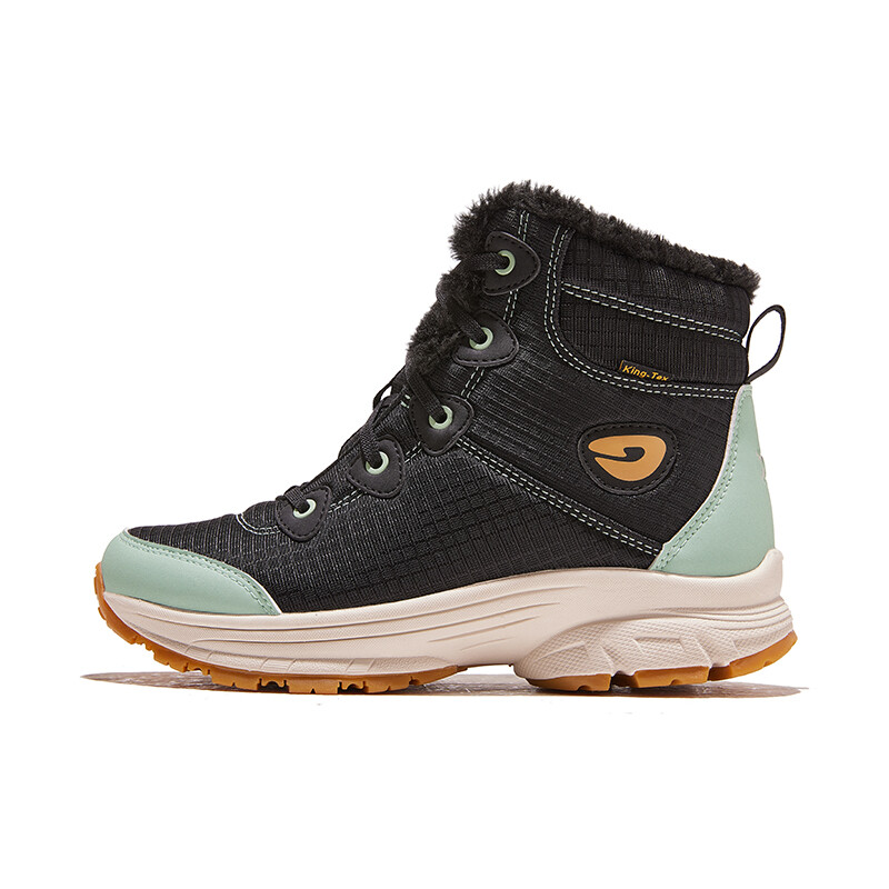 Зимние сапоги унисекс Hot Potato, цвет Black & Green (Women's)