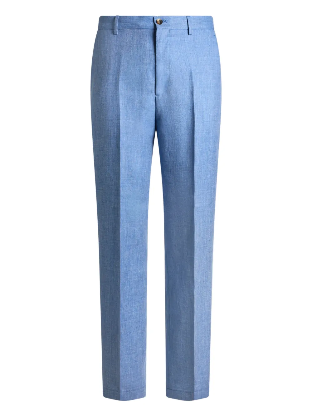 

Льняные брюки с эластичной талией ETRO, синий