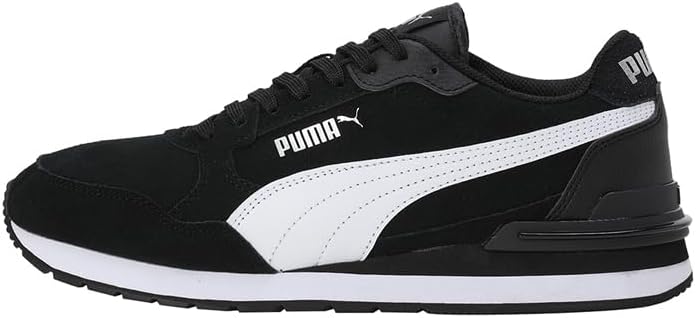 Кроссовки PUMA унисекс низкие, белый/черный — фото 3
