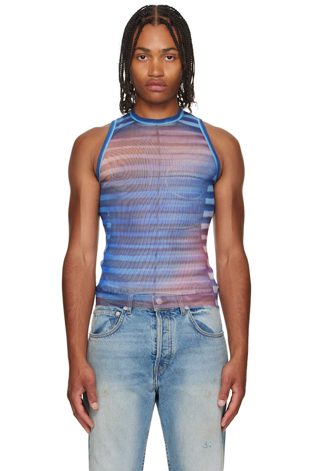 

Топ с вырезом Air Jean Paul Gaultier, мультиколор