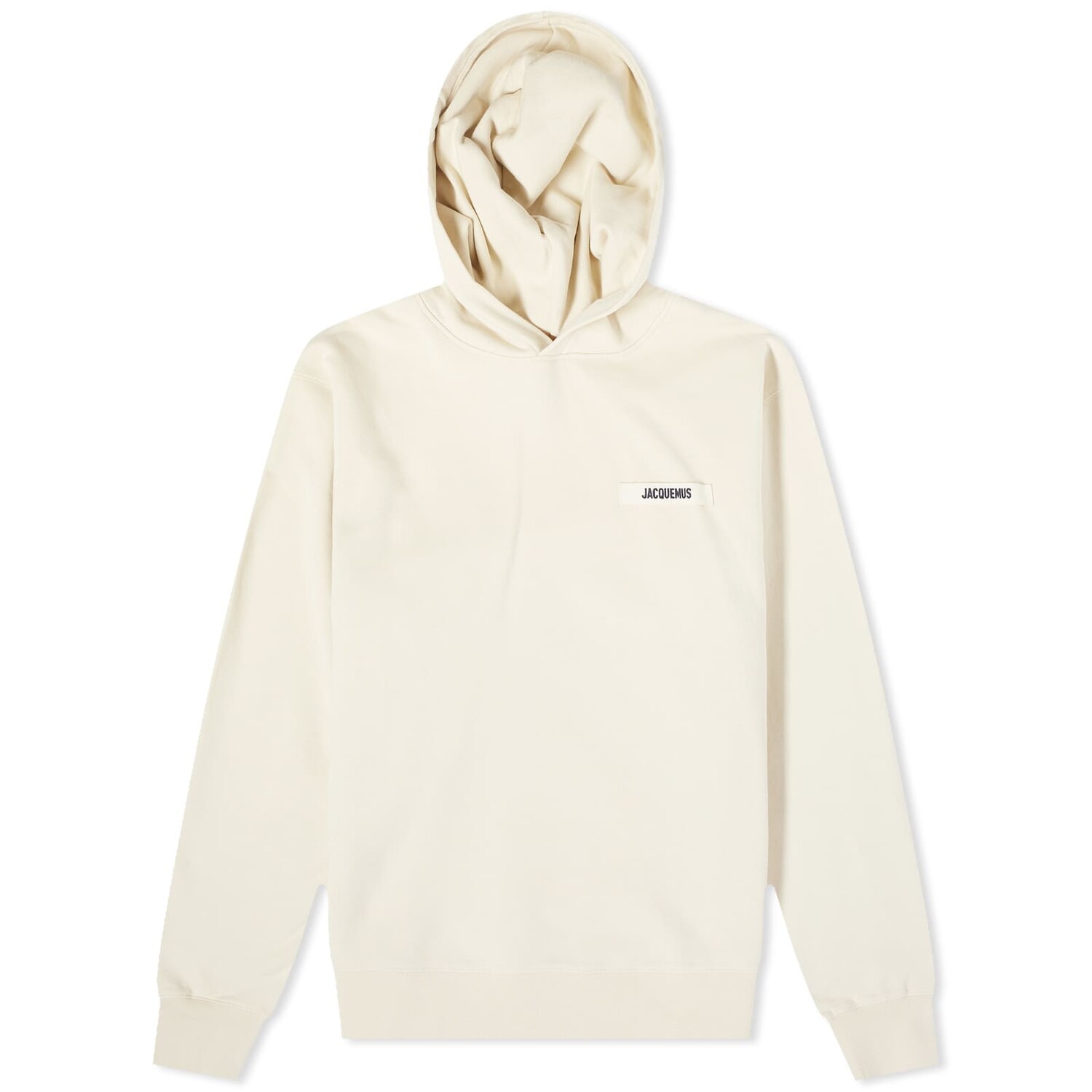 

Худи Jacquemus Gros Grain Logo, бежевый