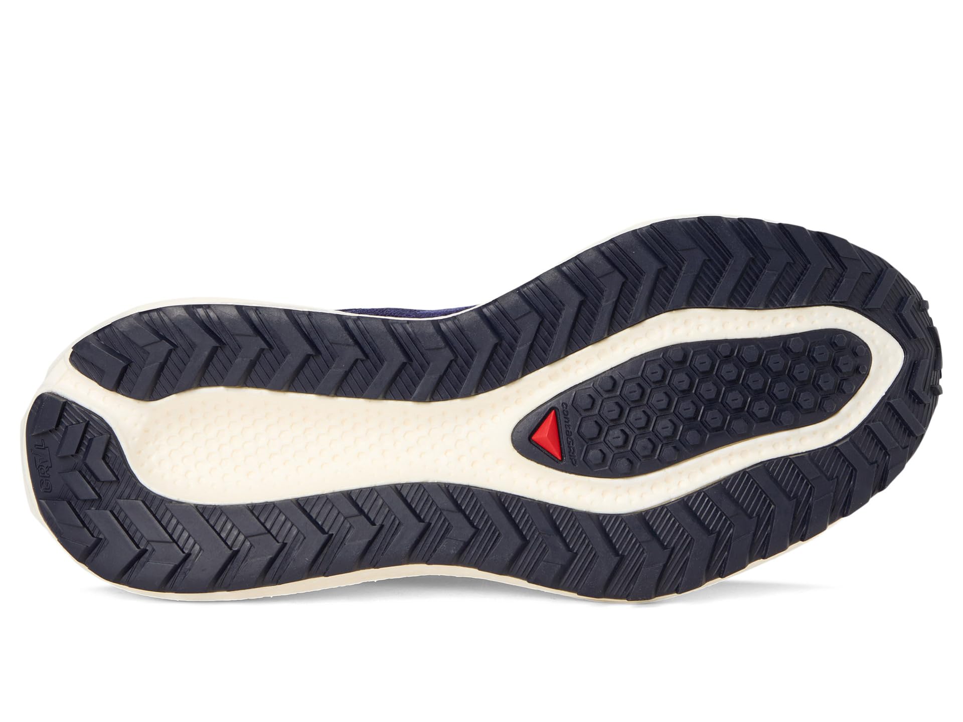 Кроссовки Salomon Aero Glide, цвет Astral Aura/Vanilla Ice/Haute Red — фото 3