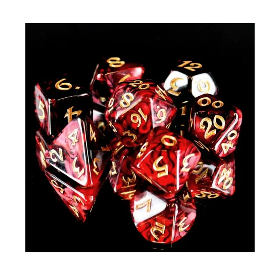 

Полисет — Элессия Кибр, Инквизитор с золотом (7), Polymer Poly Sets (Die Hard Dice)