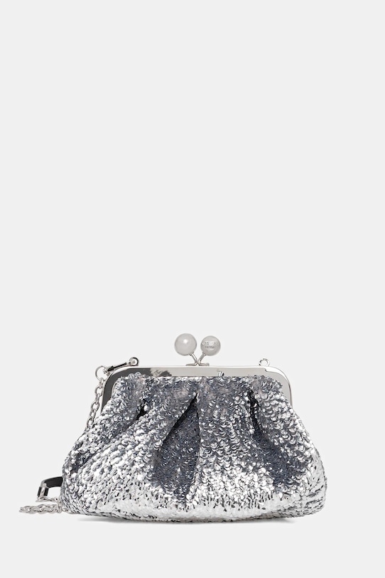 

Сумка atarga Weekend Max Mara, серебряный