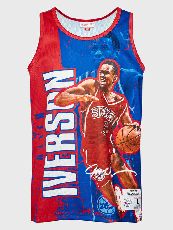 

Майка стандартной посадки Mitchell & Ness, мультиколор