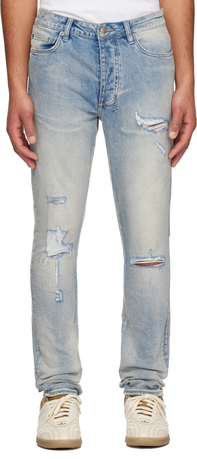 

Джинсы Blue Chitch Punk Thrashed Ksubi, Denim