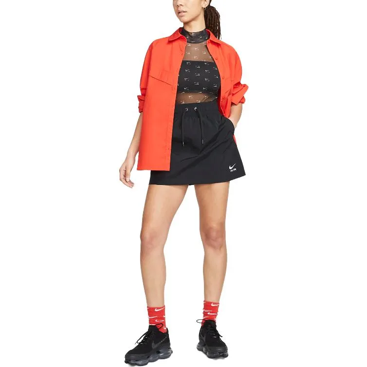 Nike Повседневные шорты женские черные Moderate — фото 4