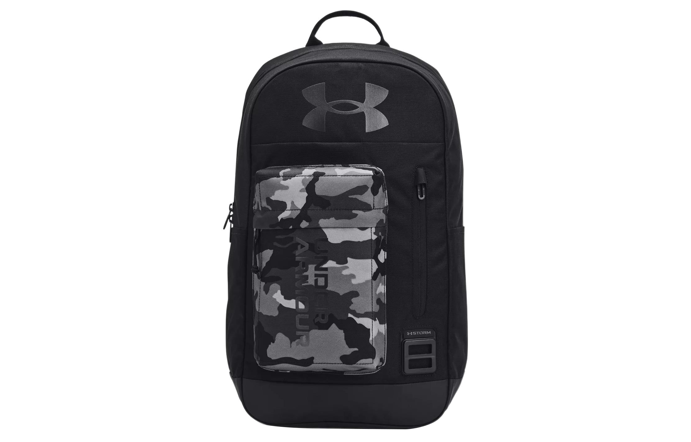 

Under Armour Полиэстеровый рюкзак унисекс черный камуфляж