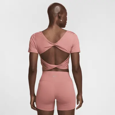 

Футболка Nike One Classic, цвет Canyon Pink/Black