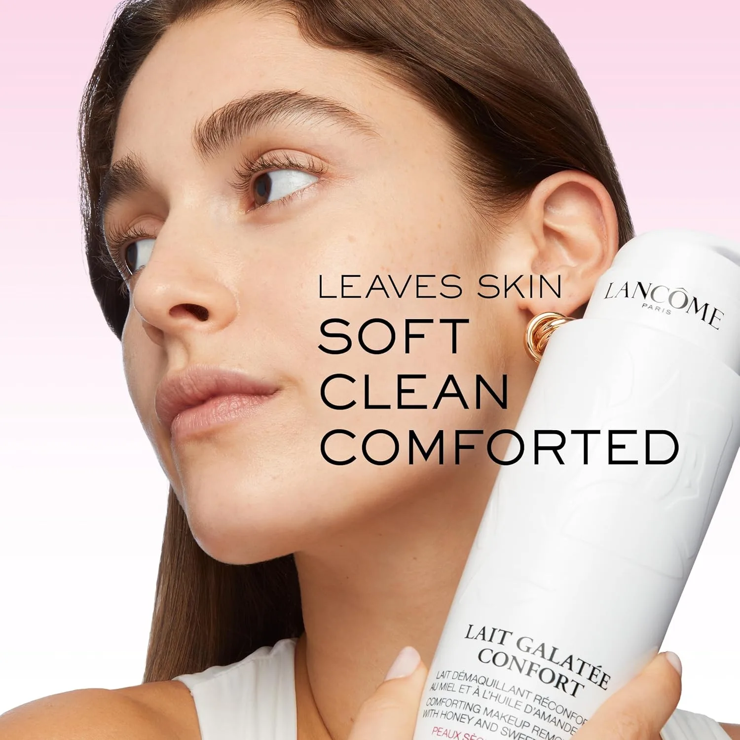 Гель для умывания Lancôme — Очищающее средство для лица Lait Galatėe Confort с медом и маслом сладкого миндаля, 200 мл — фото 3
