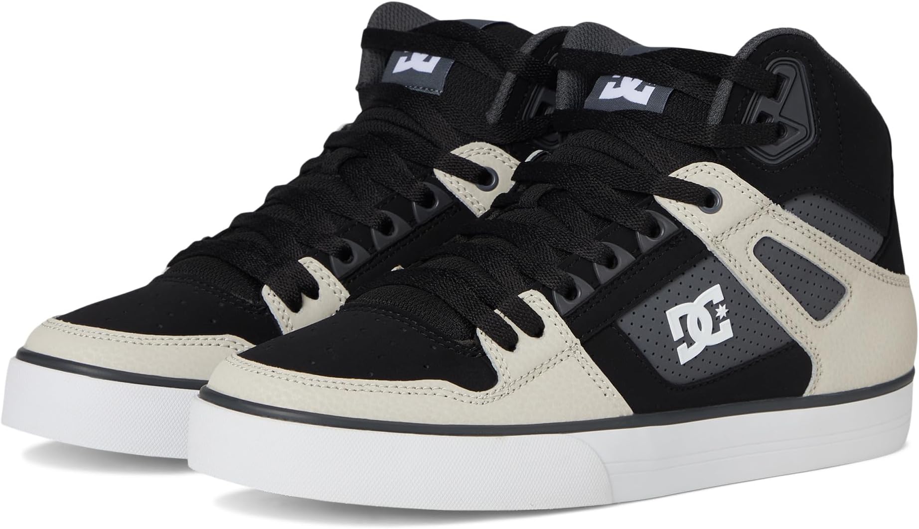 

Кроссовки DC Pure High-Top WC, цвет Black/Grey/Brown