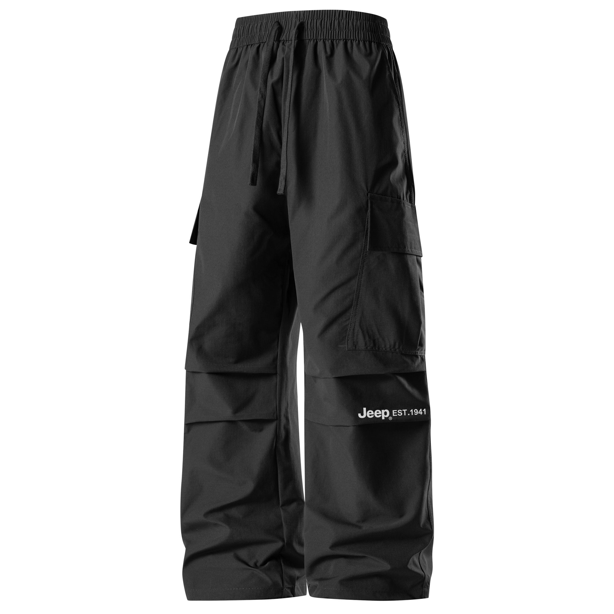 

Утепленные повседневные брюки Unisex Jeep с подкладкой из флиса с кленовым листом