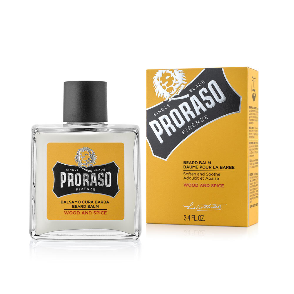 

бальзам для ухода за бородой Wood and spice bálsamo para barba Proraso, 100 мл