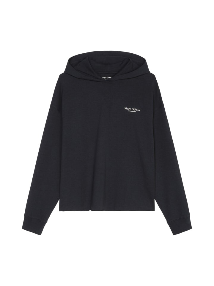

Толстовка Marc O'Polo Kapuzensweatshirt regular, цвет deep night blue