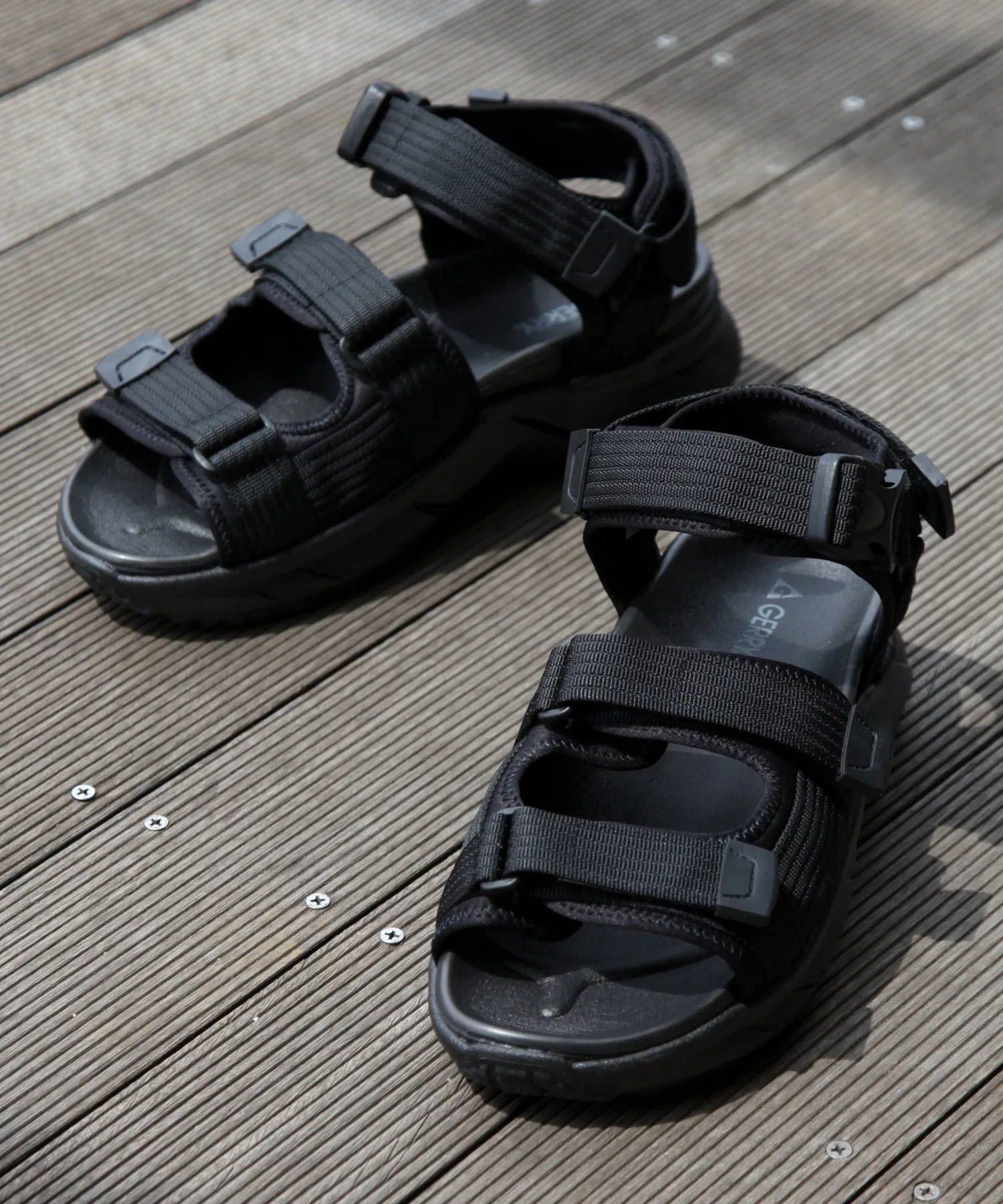 Мужские сандалии GERRY 3-Hold Nylon Belt High Sole Sandal MEN