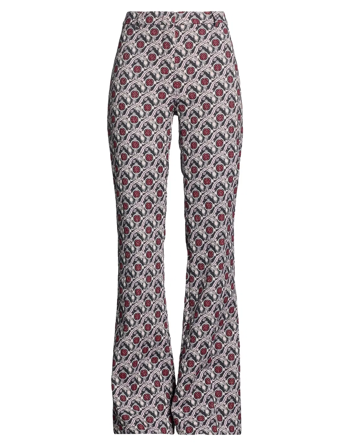 Брюки клеш с жаккардом ETRO Charcoal