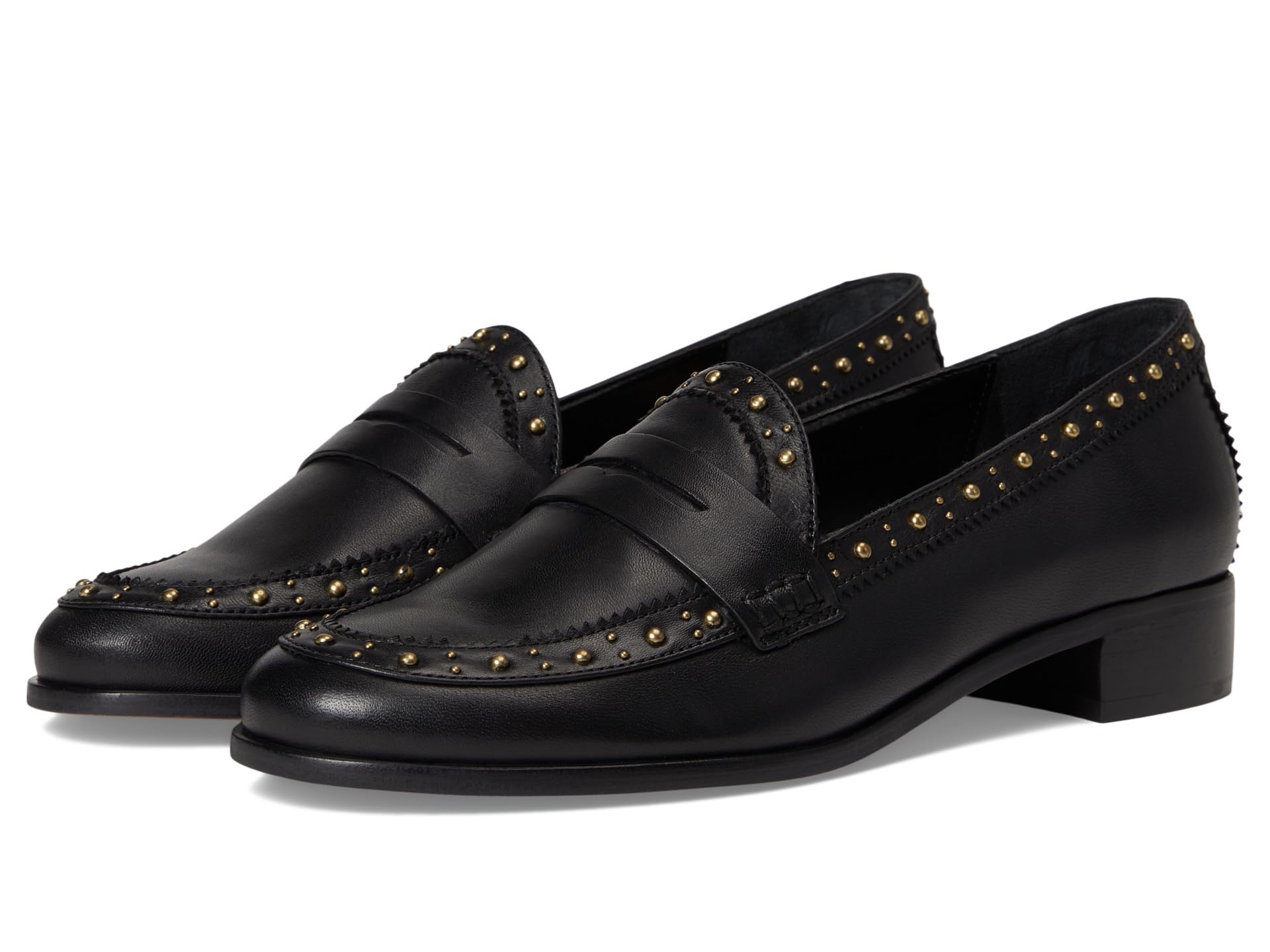 Лоферы Vince Camuto Camdyn Studded Flat Loafer, черный