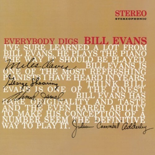 

Виниловая пластинка Evans, Bill: Everybody Digs Bill Evans