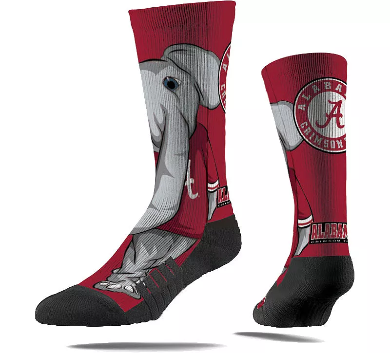 

Носки для экипажа Strideline Alabama Crimson Tide Mascot
