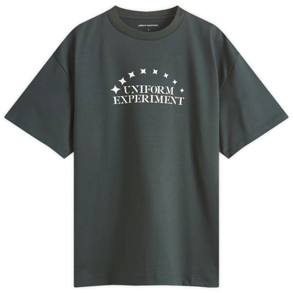 

Футболка с трафаретным логотипом Uniform Experiment, зеленый