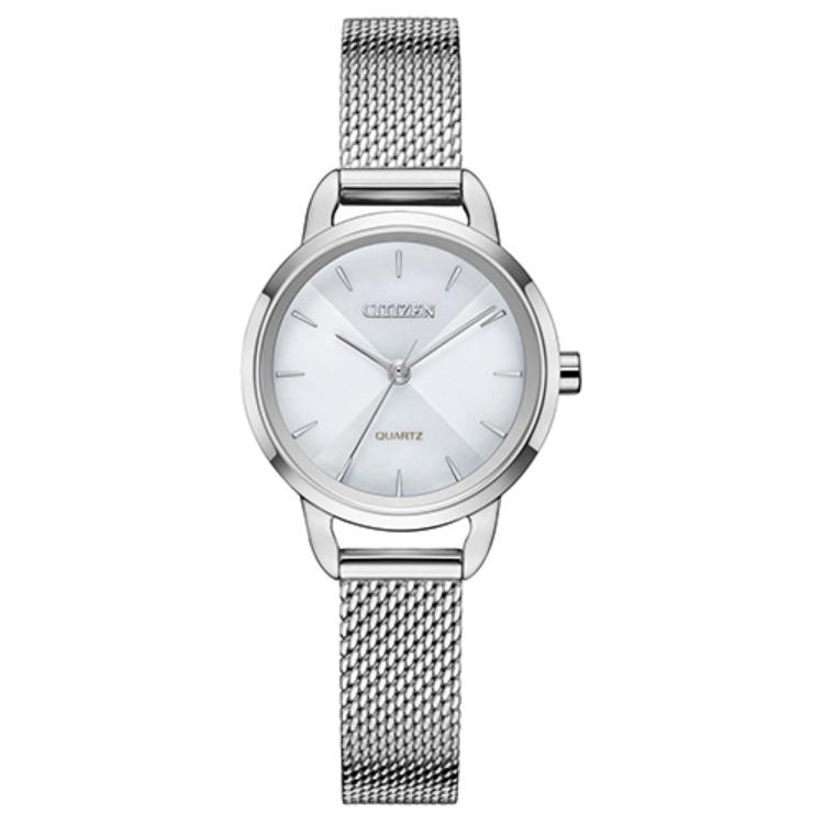 

CITIZEN Часы Quartz Movement Stainless Steel Strap Watch Women's Watch Silver Dial