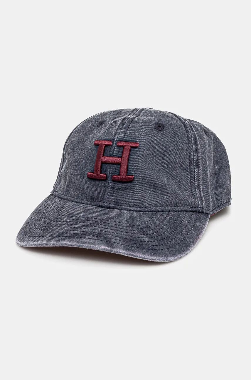 

Хлопковая бейсболка Hackett London, темно-синий