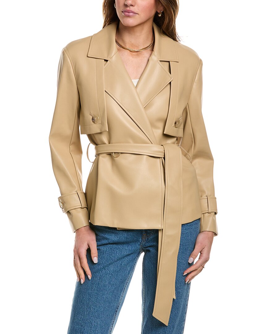

Куртка-тренч Anne Klein с поясом, бежевый